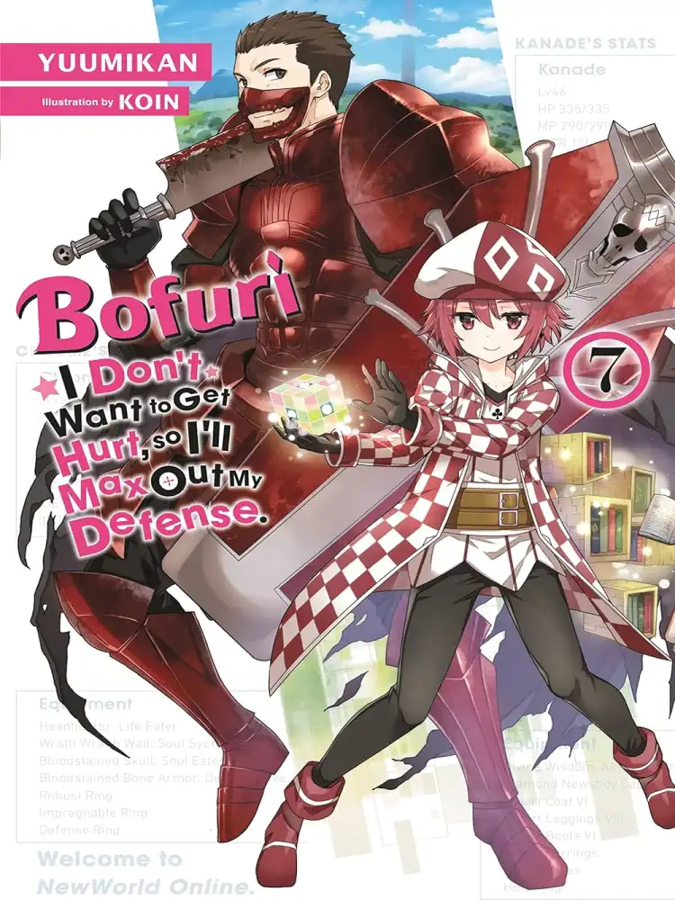 9781975323646 Bofuri: I Don't Want to Get Hurt, So I'll Max Out My Defense. (Light Novel) Volume 07