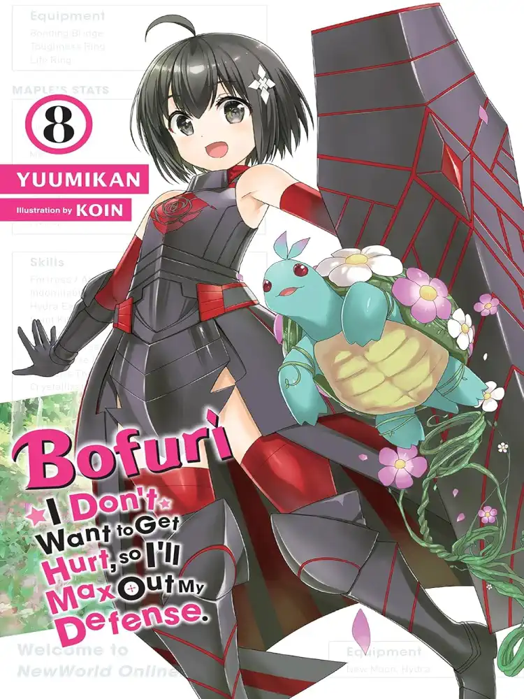 9781975323660 Bofuri: I Don't Want to Get Hurt, So I'll Max Out My Defense. (Light Novel) Volume 08