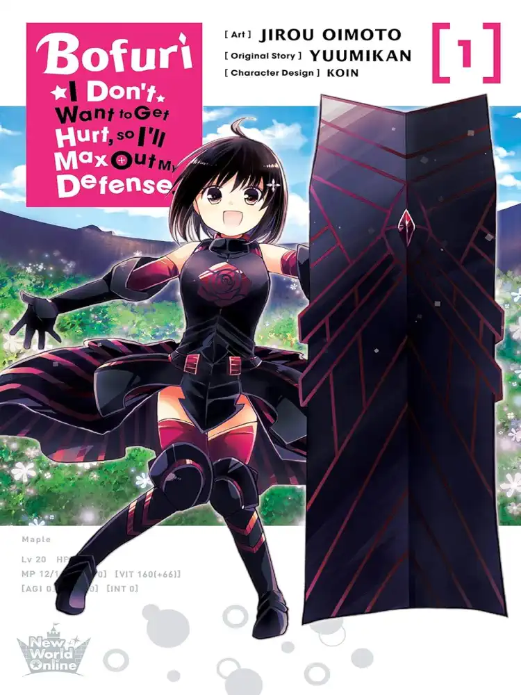 9781975323868 Bofuri: I Don't Want to Get Hurt, So I'll Max Out My Defense. Volume 01