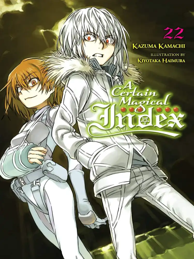 9781975331283 A Certain Magical Index (Light Novel) Volume 22