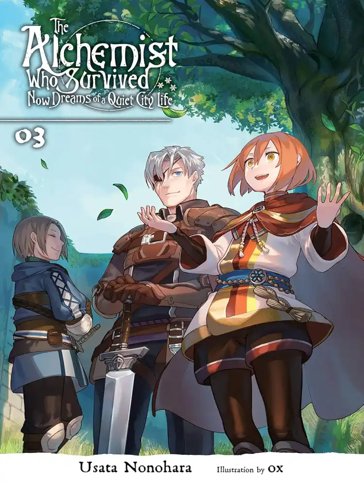 9781975331634 The Alchemist Who Survived Now Dreams of a Quiet City Life (Light Novel) Volume 03