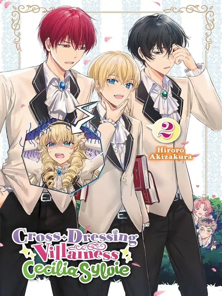 9781975334239 Cross-Dressing Villainess Cecilia Sylvie (Light Novel) Volume 02
