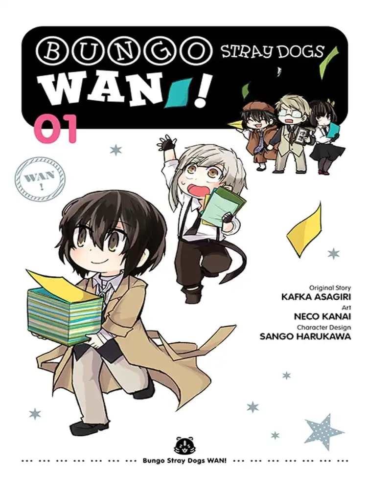 9781975340278 Bungo Stray Dogs: Wan! Volume 01