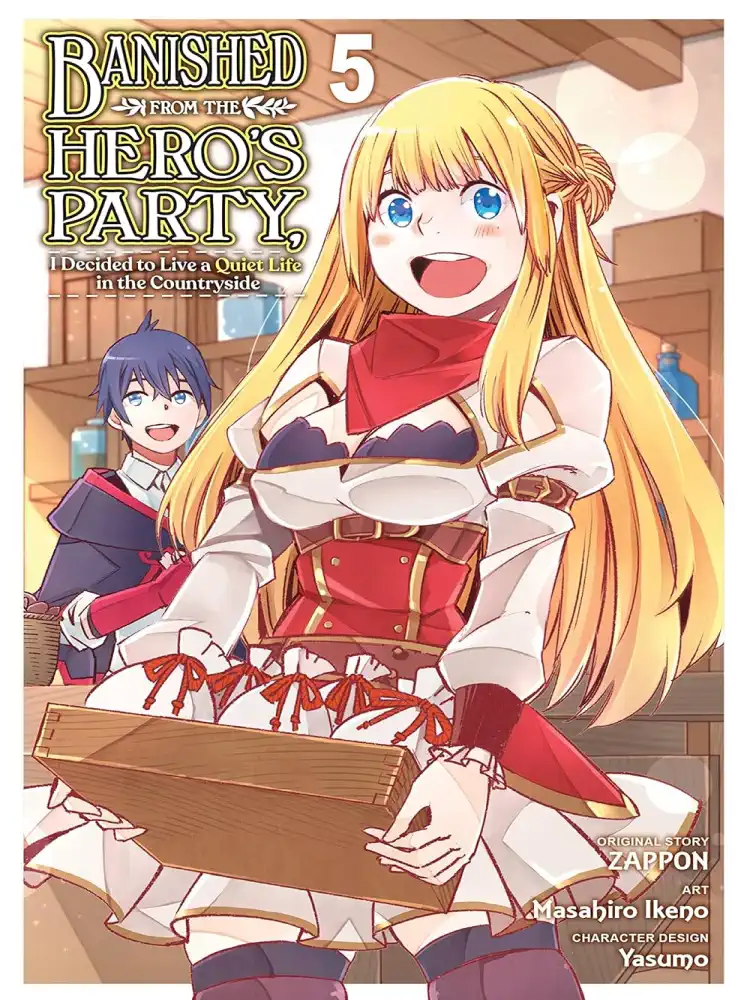9781975341596 Banished from the Hero's Party, I Decided to Live a Quiet Life in the Countryside Volume 05
