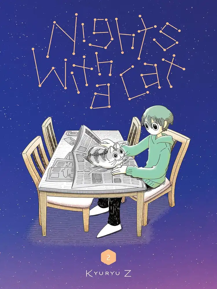 9781975341718 Nights with a Cat Volume 02