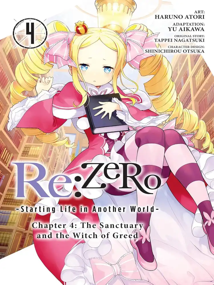 9781975342081 RE: Zero - Starting Life in Another World, Chapter 4: The Sanctuary and the Witch of Greed Volume 04