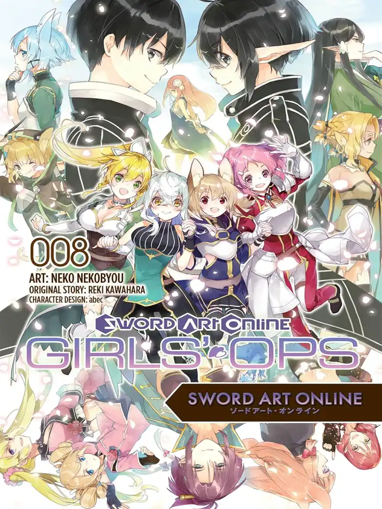 9781975342845 Sword Art Online: Girls' Ops Volume 08