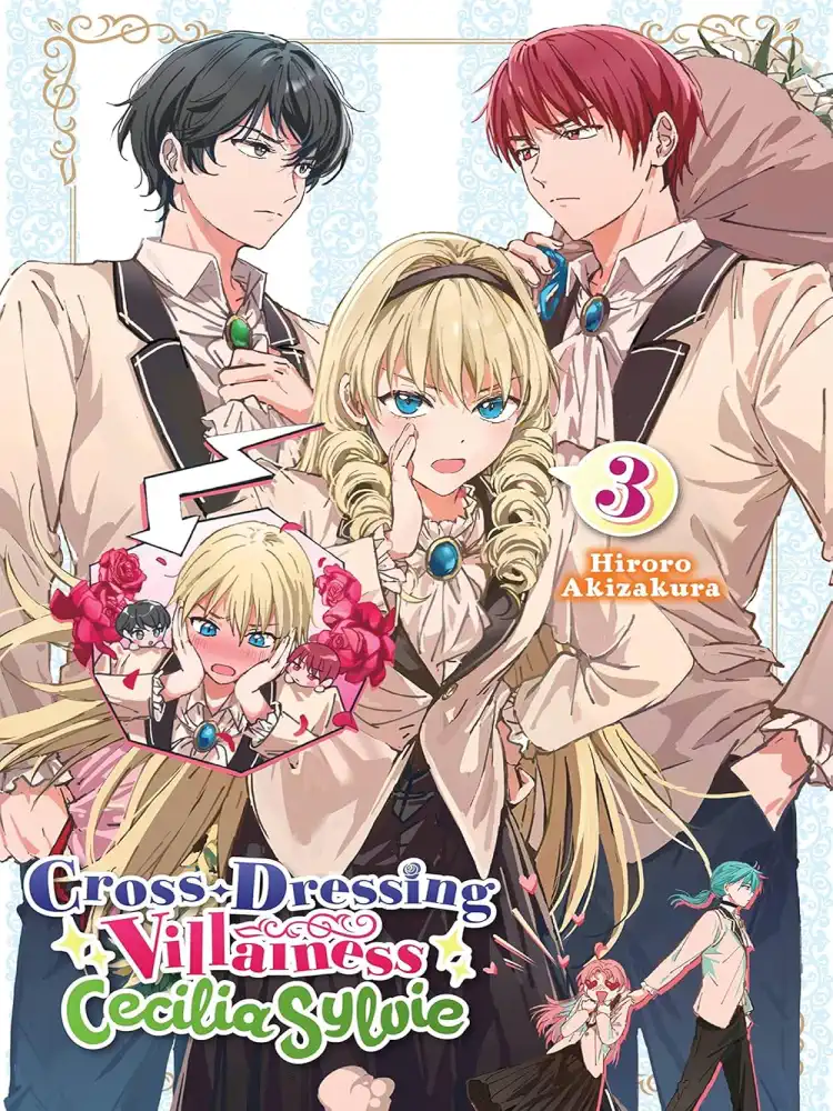 9781975342920 Cross-Dressing Villainess Cecilia Sylvie (Light Novel) Volume 03