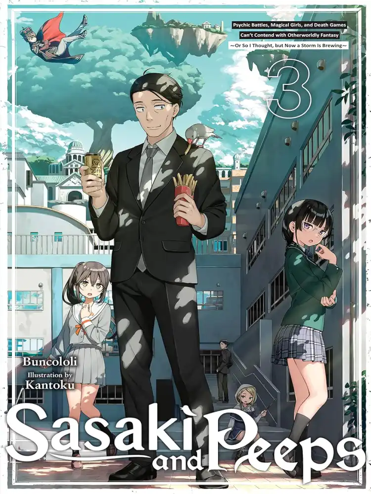 9781975345389 Sasaki and Peeps (Light Novel) Volume 03