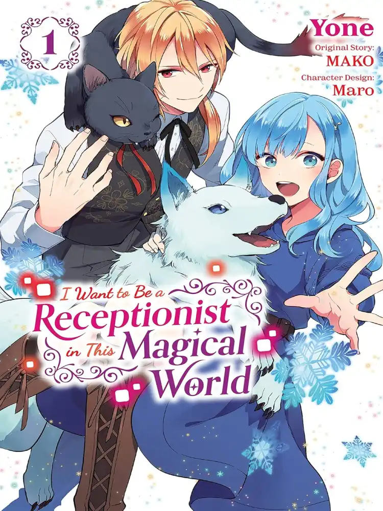 9781975352899 I Want to Be a Receptionist in This Magical World Volume 01