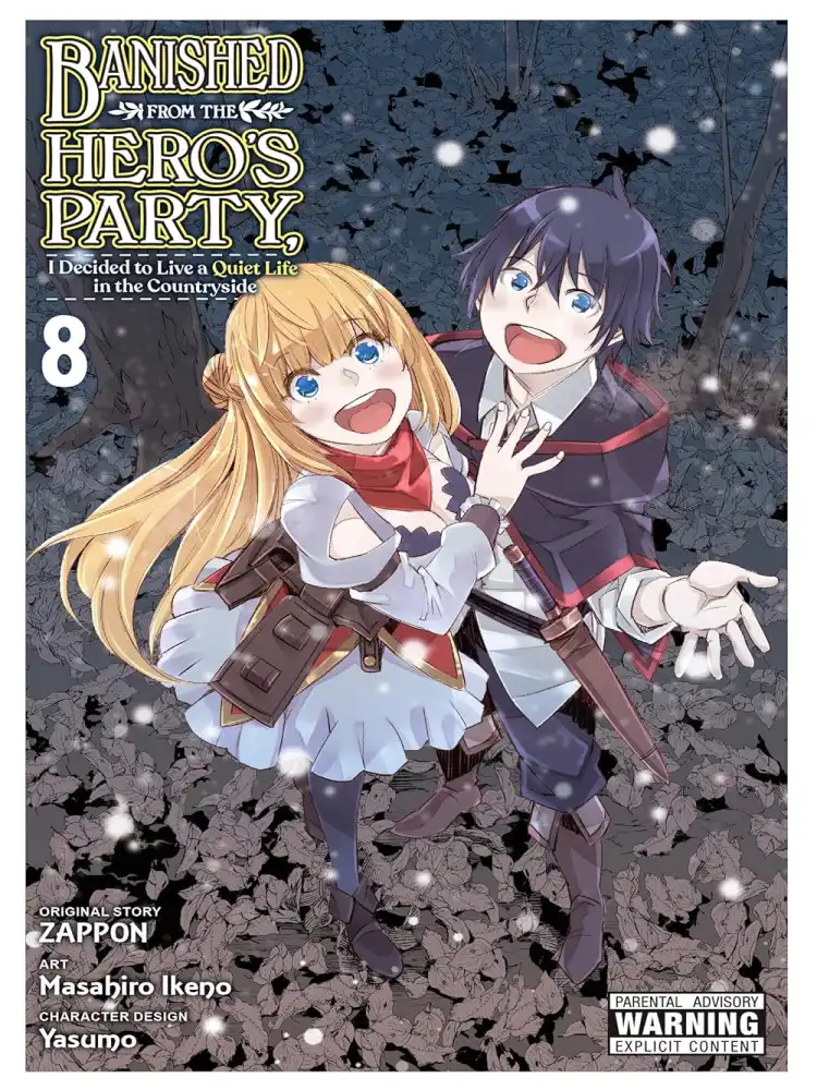 9781975363031 Banished from the Hero's Party, I Decided to Live a Quiet Life in the Countryside Volume 08