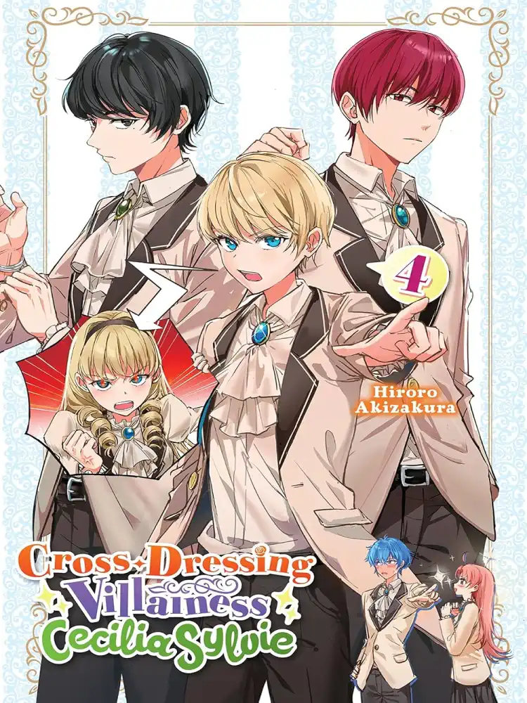 9781975363994 Cross-Dressing Villainess Cecilia Sylvie (Light Novel) Volume 04