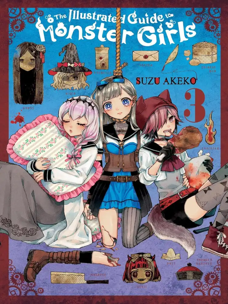 9781975365103 The Illustrated Guide to Monster Girls Volume 03