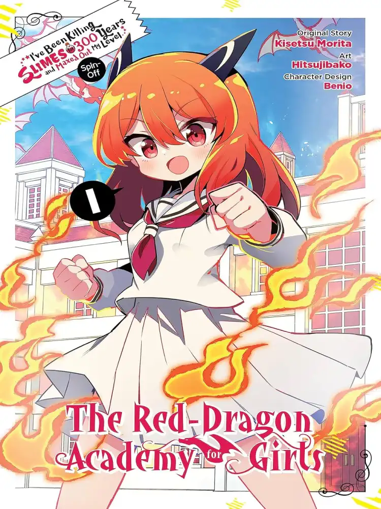 9781975366506 I've Been Killing Slimes for 300 Years and Maxed Out My Level: The Red Dragon Academy for Girls Volume 01