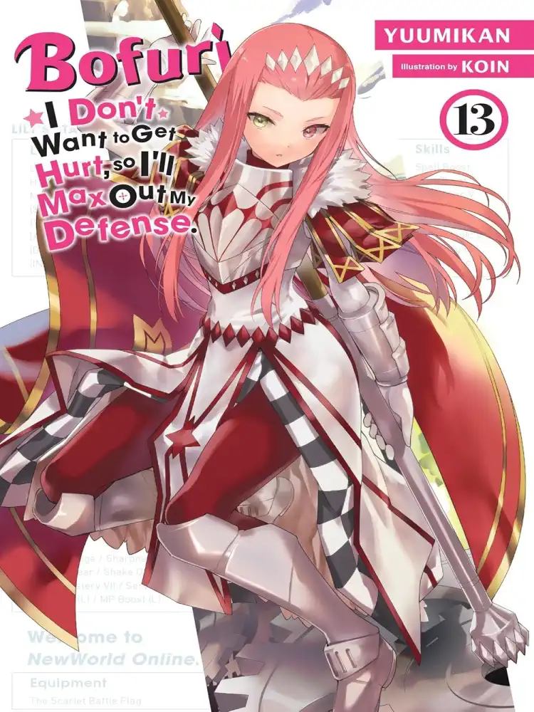 9781975367749 Bofuri: I Don't Want to Get Hurt, So I'll Max Out My Defense. (Light Novel) Volume 13