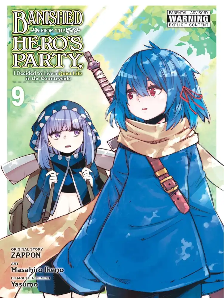 9781975370954 Banished from the Hero's Party, I Decided to Live a Quiet Life in the Countryside Volume 09