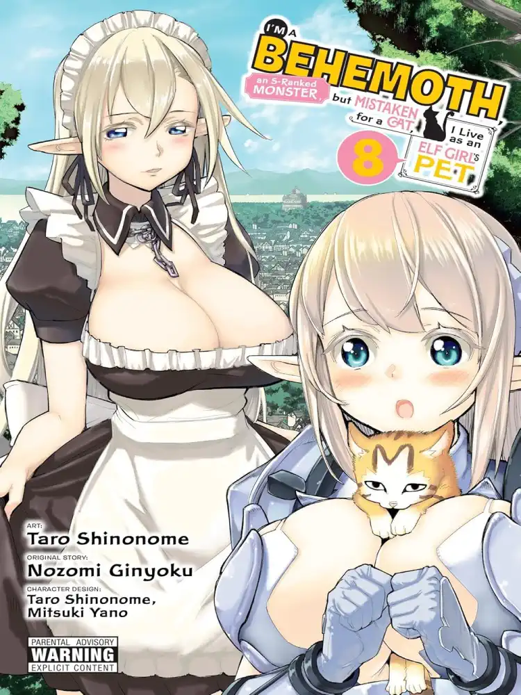 I'm a Behemoth, an S-Ranked Monster, But Mistaken for a Cat, I Live as an Elf Girl's Pet Volume 08