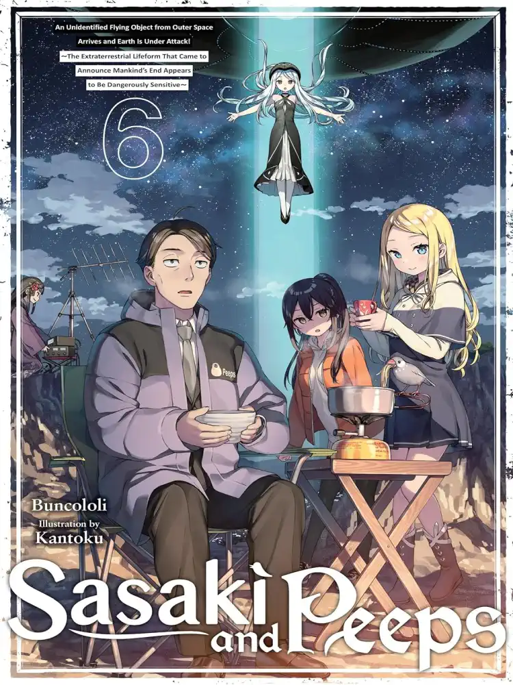 9781975378400 Sasaki and Peeps (Light Novel) Volume 06