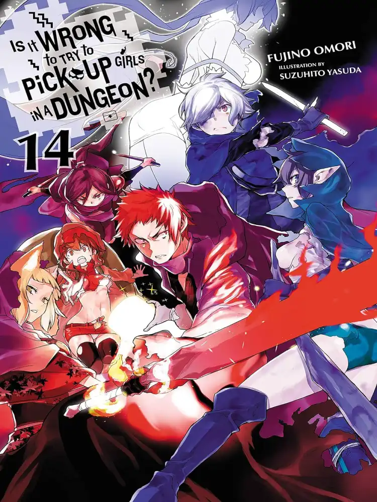 9781975385019 Is It Wrong to Try to Pick Up Girls in a Dungeon? (Light Novel) Volume 14