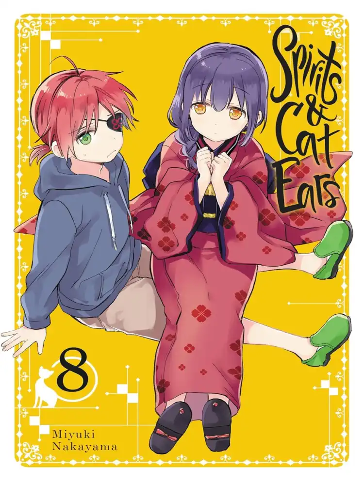 9781975385040 Spirits & Cat Ears Volume 08