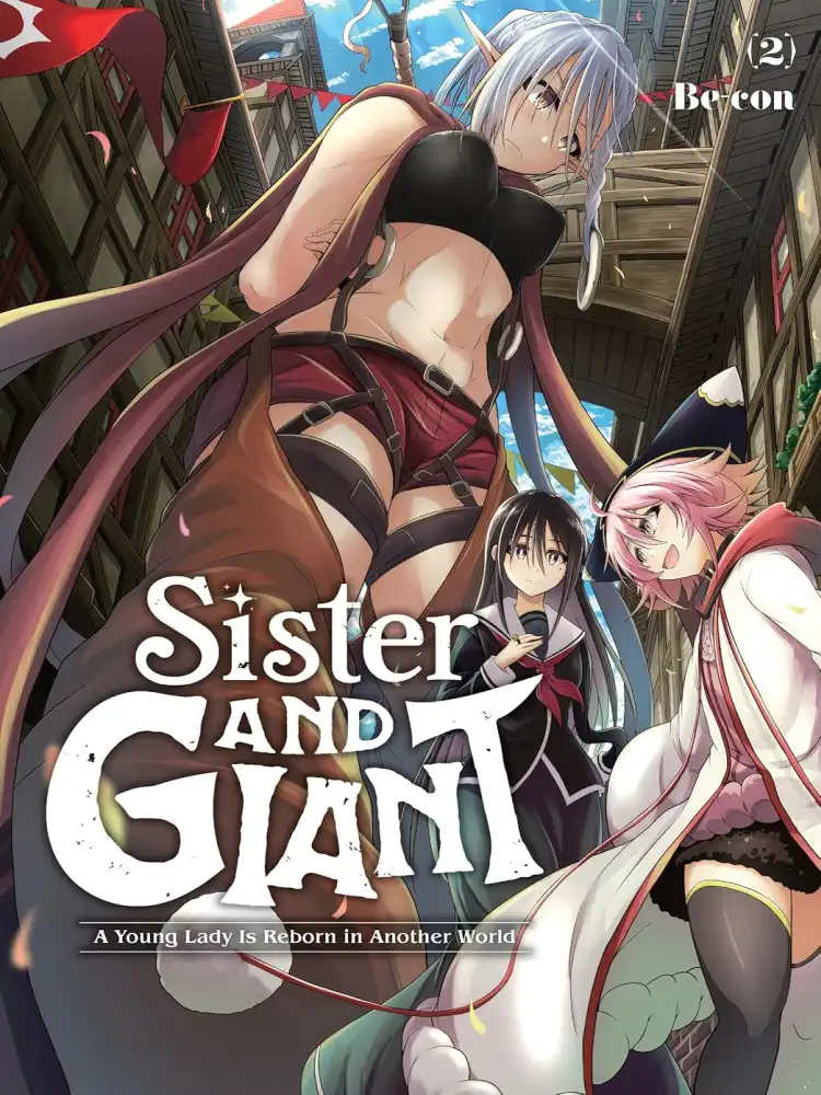 9781975388874 Sister and Giant: A Young Lady Is Reborn in Another World Volume 02