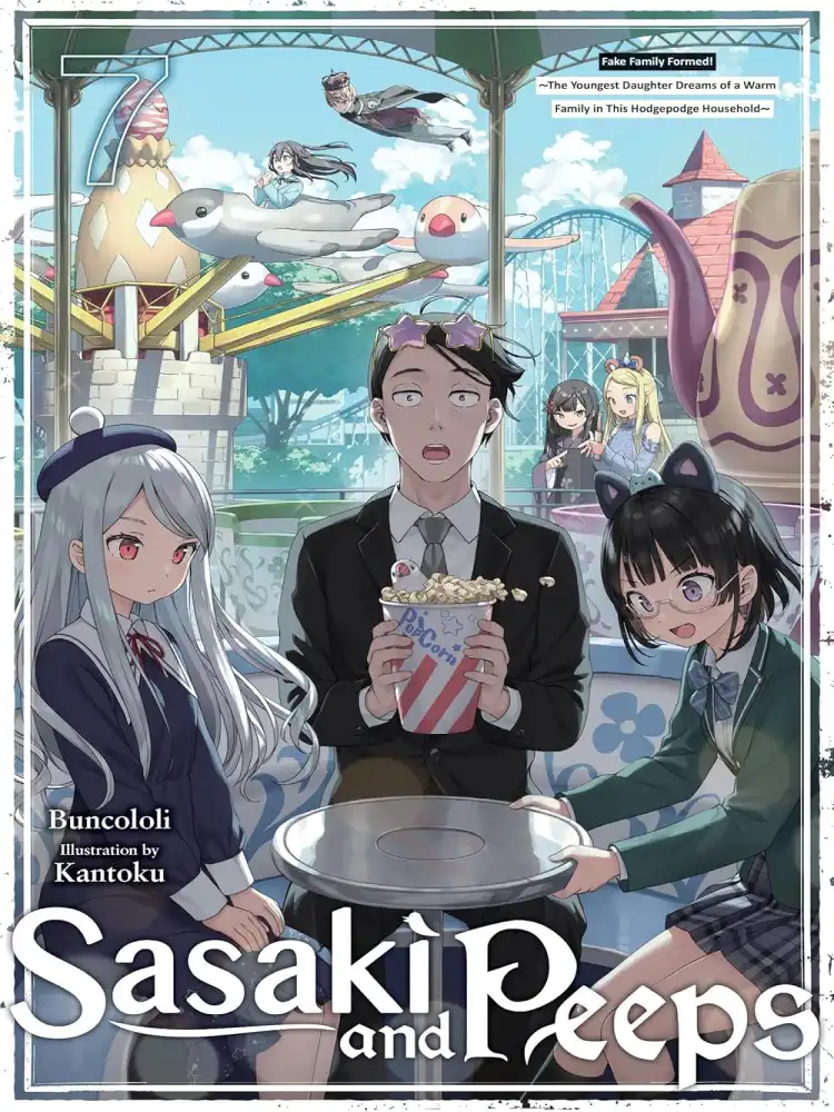 9781975392727 Sasaki and Peeps (Light Novel) Volume 07