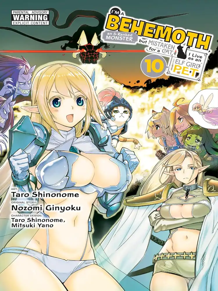 I'm a Behemoth, an S-Ranked Monster, But Mistaken for a Cat, I Live as an Elf Girl's Pet Volume 10