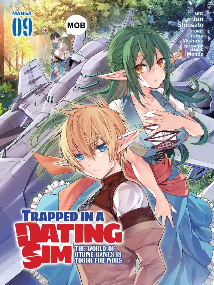 9798888431238 Trapped in a Dating Sim: The World of Otome Games is Tough for Mobs Volume 09