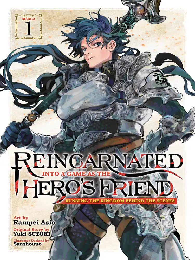 9798888434925 Reincarnated Into a Game as the Hero's Friend: Running the Kingdom Behind the Scenes Volume 01
