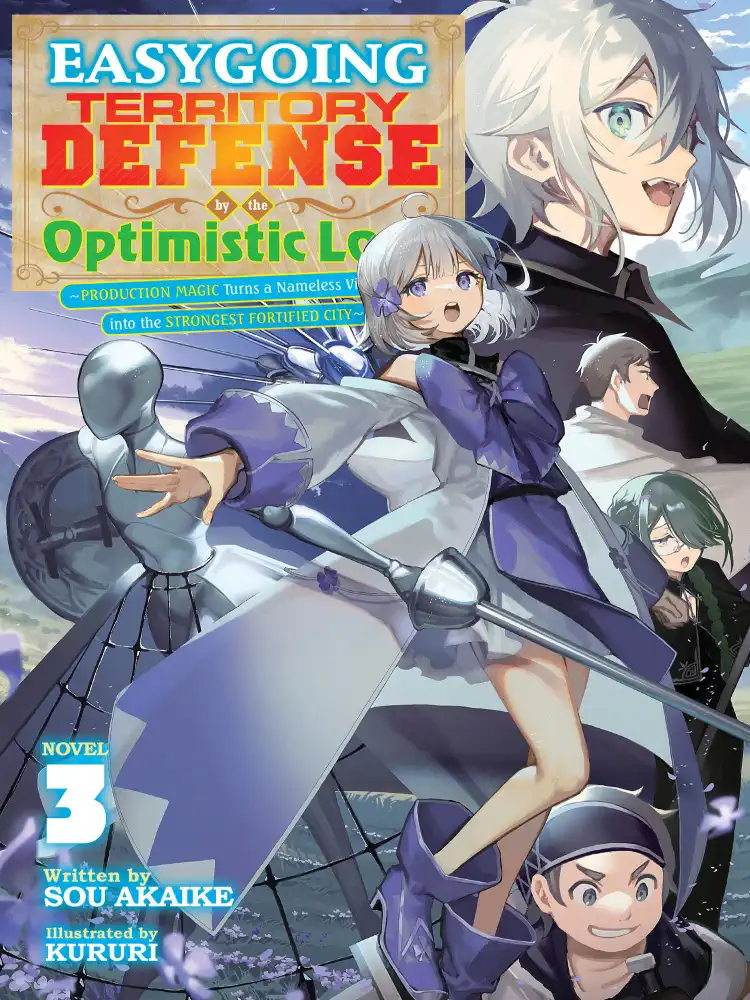9798888435847 Easygoing Territory Defense by the Optimistic Lord: Production Magic Turns a Nameless Village Into the Strongest Fortified City (Light Novel) Volume 03