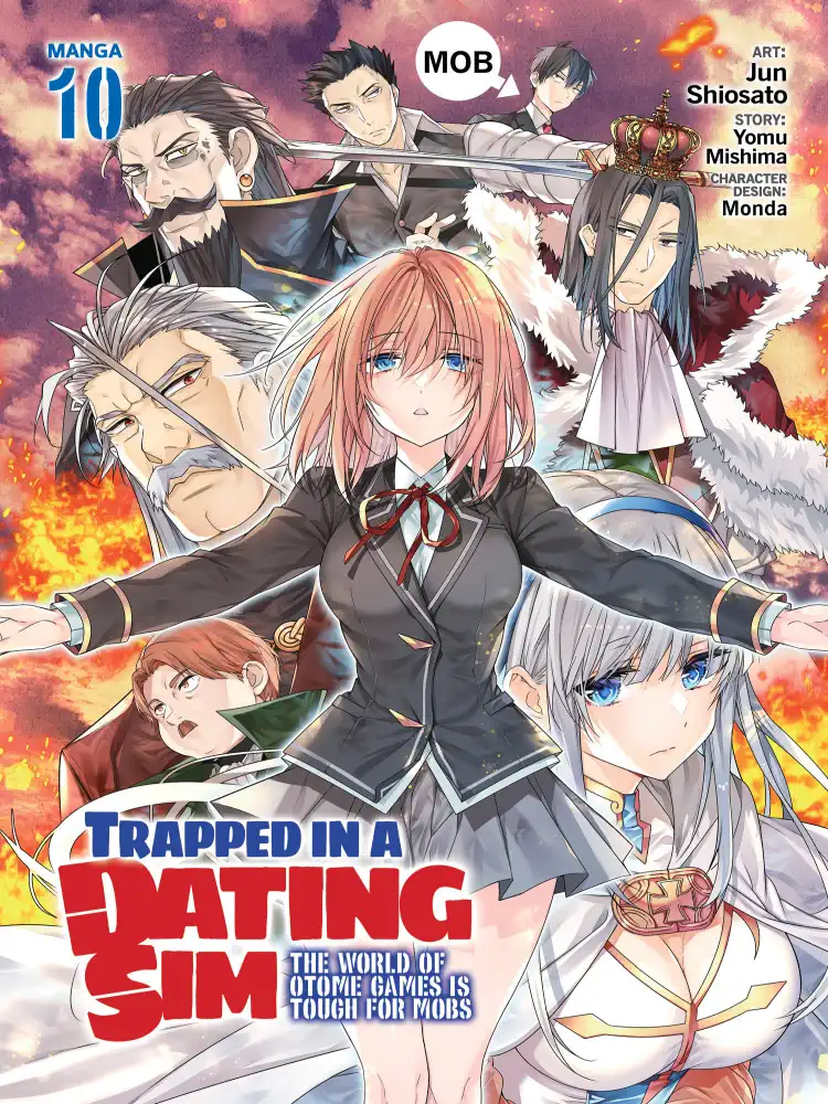 9798888436530 Trapped in a Dating Sim: The World of Otome Games is Tough for Mobs Volume 10