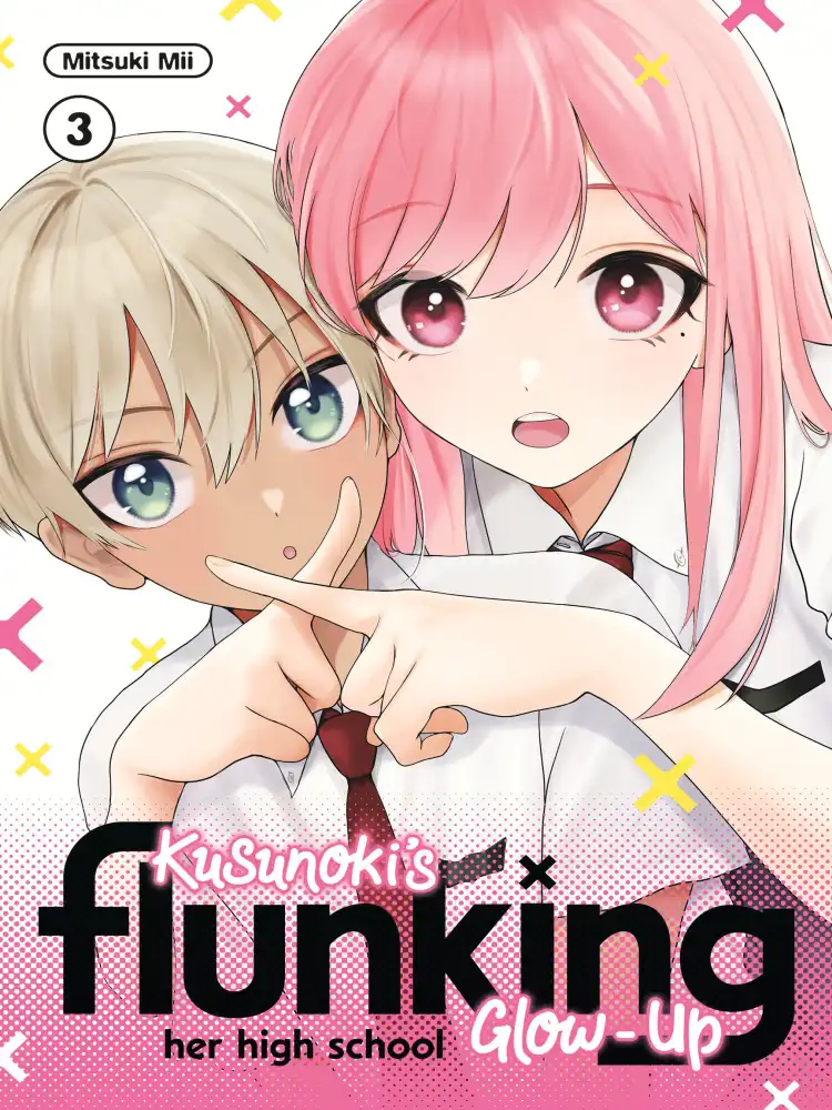 9798888772737 Kusunoki's Flunking Her High School Glow-Up Volume 03
