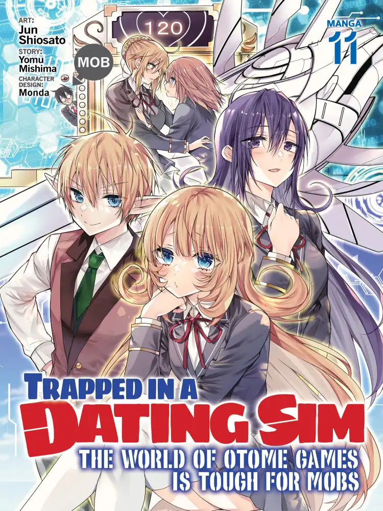 9798891602045 Trapped in a Dating Sim: The World of Otome Games is Tough for Mobs Volume 11