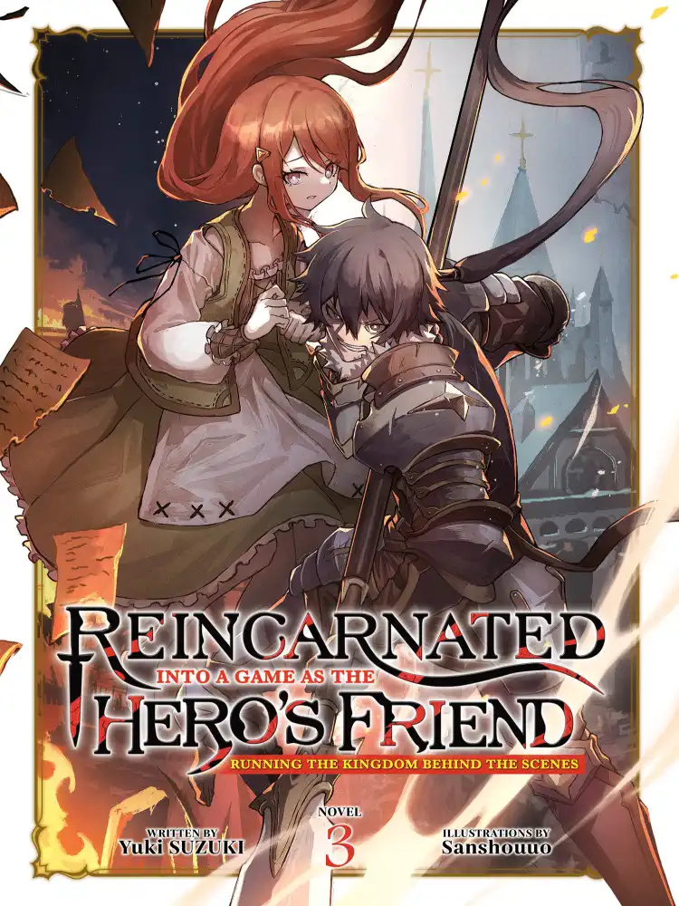 9798891602700 Reincarnated Into a Game as the Hero's Friend: Running the Kingdom Behind the Scenes (Light Novel) Volume 03