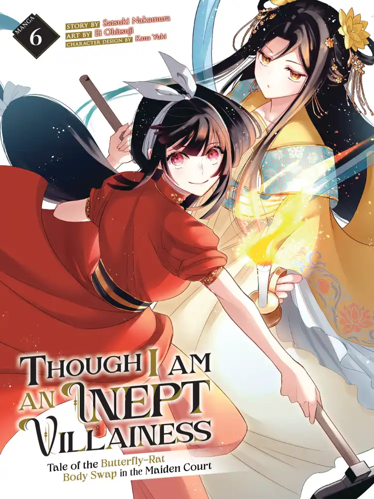 9798891606708 Though I Am an Inept Villainess: Tale of the Butterfly-Rat Body Swap in the Maiden Court Volume 06